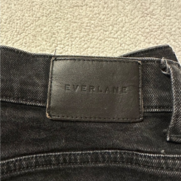 Everlane The Way High Jeans Distressed Black - Picture 14 of 16